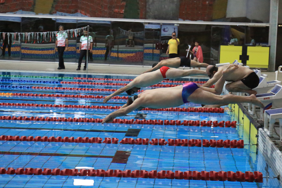 رقابت های قهرمانی کشور شنا جانبازان و توان‌یابان از نگاه دوربین