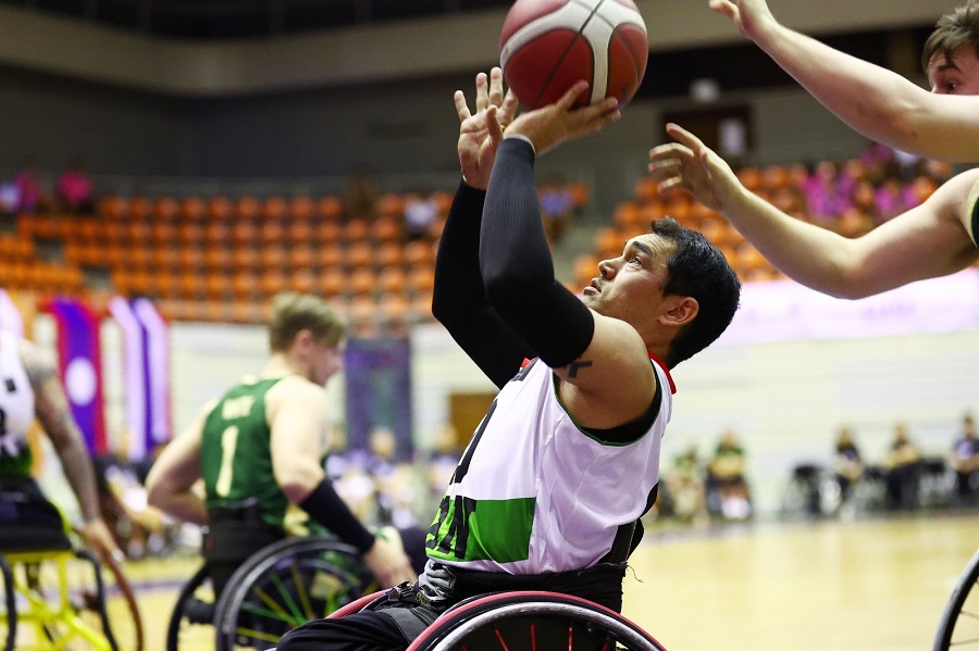 رقابت تیم ملی بسکتبال با ویلچر مردان در مسابقات قهرمانی آسیا و اقیانوسیه از نگاه دوربین