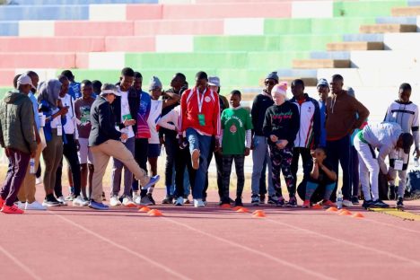 Namibia training camp 2025